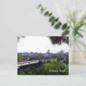 Uitzicht Teheran Briefkaart (Staand voorkant)