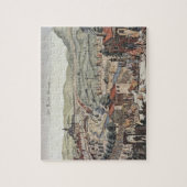 Uitzicht ten noorden van Wenen met het Schlos Hern Legpuzzel (Verticaal)