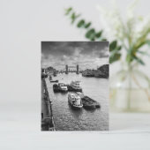 Uitzicht Thames Briefkaart (Staand voorkant)