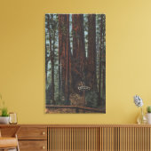 Uitzicht "Three Graces" in Big Trees Park Canvas Afdruk (Insitu (Woonkamer))