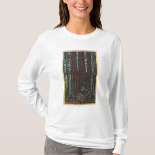 Uitzicht "Three Graces" in Big Trees Park T-shirt