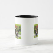 Uitzicht toeristen in het Hathorn Spring House Mok (Midden)