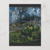 Uitzicht Toledo van El Greco Briefkaart (Voorkant)