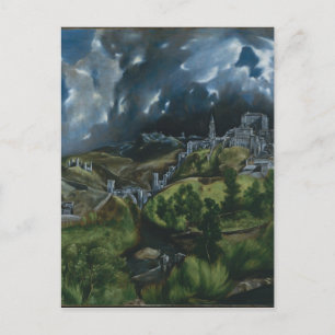 Uitzicht Toledo van El Greco Briefkaart