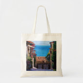 Uitzicht Toscane Coastal Tote Bag (Voorkant)