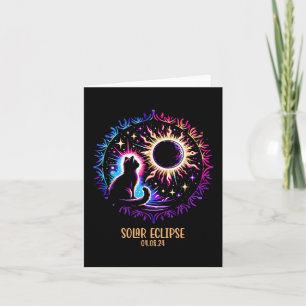 Uitzicht Totaliteit April 8 2024 Astronomie Cat Lo Kaart