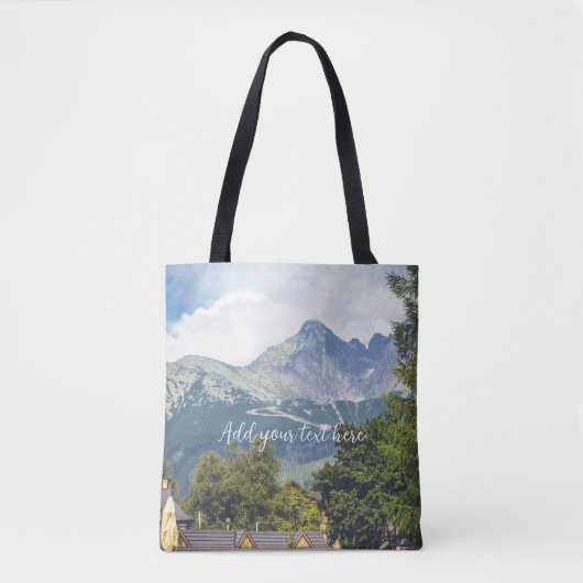 Uitzicht Tote Bag (Voorkant)