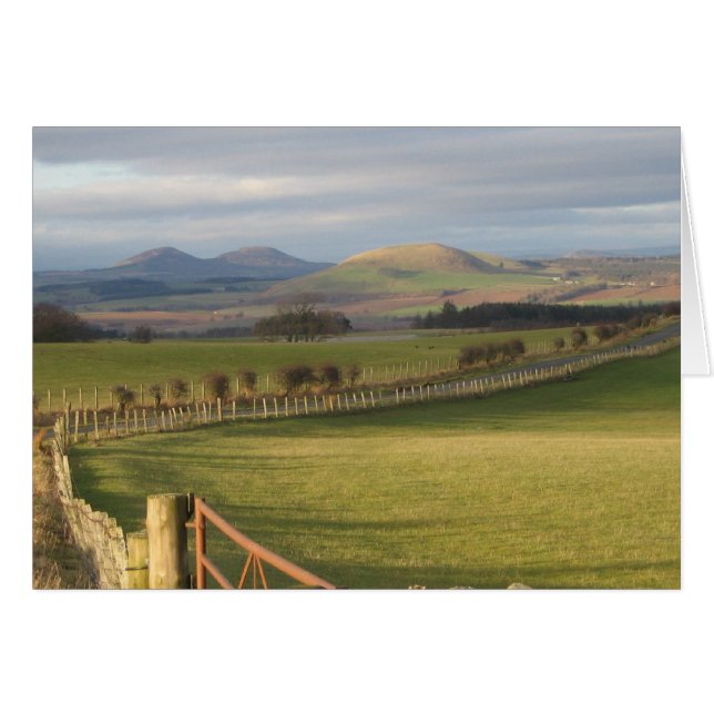 Uitzicht Towards Eildon Hills, Scottish Borders (Voorkant Horizontaal)