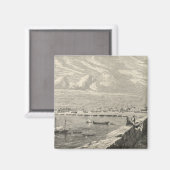 Uitzicht Tripoli Magneet (Voorkant / Achterkant)
