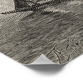 Uitzicht Tripoli Poster (Hoek)