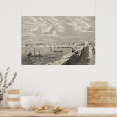 Uitzicht Tripoli Poster (Keuken)