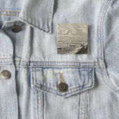 Uitzicht Tripoli Vierkante Button 5,1 Cm (In situ)