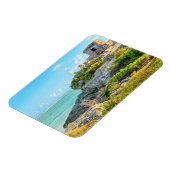 Uitzicht Tulum Ruins, God of Winds Temple, Mexico Magneet (Linkerzijde)