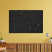 Uitzicht tussen de Vissen & Andromeda Constellatio Canvas Afdruk (Insitu (Woonkamer))