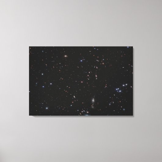 Uitzicht tussen de Vissen & Andromeda Constellatio Canvas Afdruk (Voorkant)