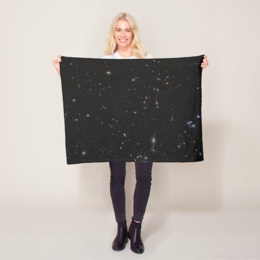 Uitzicht tussen de Vissen & Andromeda Constellatio Fleece Deken (In situ)
