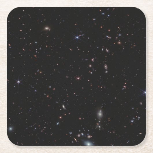 Uitzicht tussen de Vissen & Andromeda Constellatio Kartonnen Onderzetters (Voorkant)