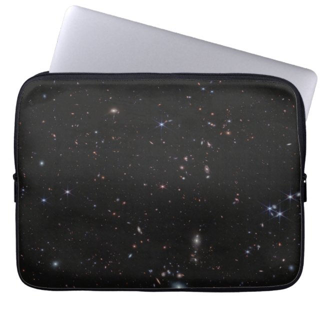 Uitzicht tussen de Vissen & Andromeda Constellatio Laptop Sleeve (Voorkant)