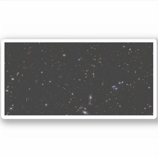 Uitzicht tussen de Vissen & Andromeda Constellatio Sticker (Voorkant)