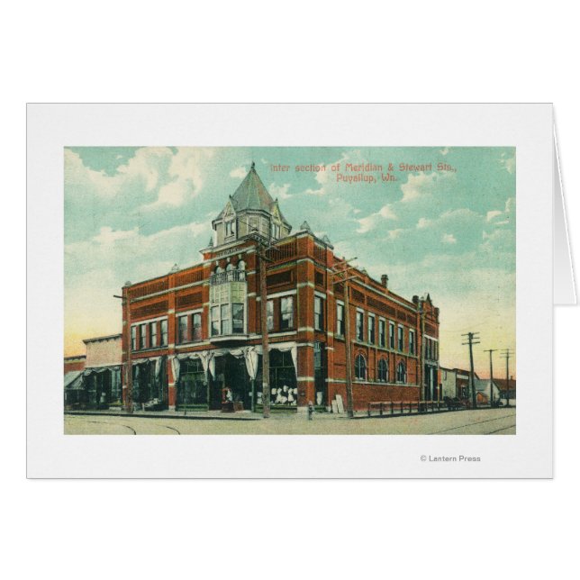 Uitzicht tussen Meridian en Stewart Street (Voorkant Horizontaal)