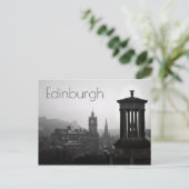Uitzicht uit Calton Hill, Edinburgh, Schotland Briefkaart (Staand voorkant)
