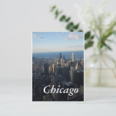 Uitzicht uit Chicago, postkaart (Staand voorkant)