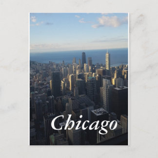 Uitzicht uit Chicago, postkaart