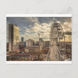 Uitzicht uit de bibliotheek van Birmingham Briefkaart