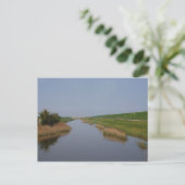 Uitzicht uit de bus briefkaart (Staand voorkant)
