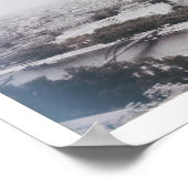 Uitzicht uit de Eiffeltoren uit de midden-eeuw Poster (Hoek)