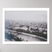 Uitzicht uit de Eiffeltoren uit de midden-eeuw Poster (Voorkant)