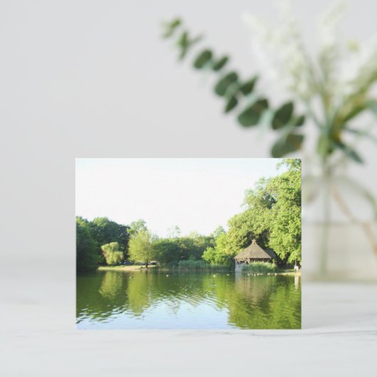 Uitzicht uit de Gazebo Briefkaart (Staand voorkant)