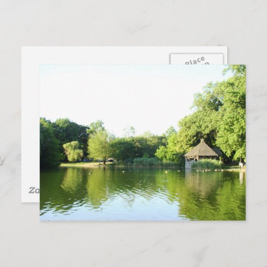 Uitzicht uit de Gazebo Briefkaart (Voorkant / Achterkant)