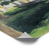 'Uitzicht uit de hand' - John LaFarge print (Hoek)