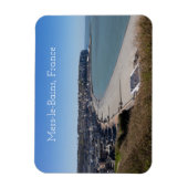 Uitzicht uit de lucht, Mers-le-Bains, Frankrijk Magneet (Verticaal)