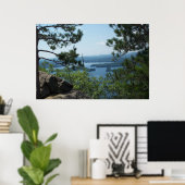 Uitzicht uit de Rattlesnake Mountain Poster (Thuiskantoor)