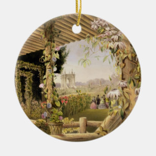 Uitzicht uit de Roestse Seat, Shrublands, van 'The Keramisch Ornament