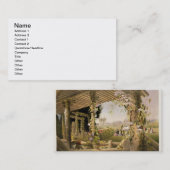 Uitzicht uit de Roestse Seat, Shrublands, van 'The Visitekaartje (Voorkant / Achterkant)