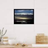 Uitzicht uit de Tafelberg, Kaapstad Poster (Keuken)