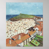 Uitzicht uit de Tate Gallery St. Ives Poster (Voorkant)
