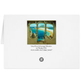 UITZICHT UIT EEN CARRIAGE-VENSTER (Achterkant Horizontaal)