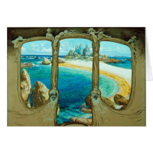 UITZICHT UIT EEN CARRIAGE-VENSTER