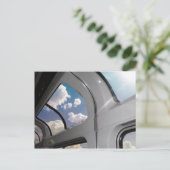 Uitzicht uit een lounge-auto (Briefkaart) Briefkaart (Staand voorkant)