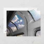 Uitzicht uit een lounge-auto (Briefkaart) Briefkaart (Voorkant / Achterkant)