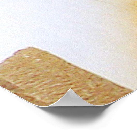 Uitzicht uit een Poster op een Hill (Hoek)