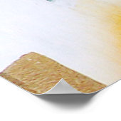 Uitzicht uit een Poster op een Hill (Hoek)