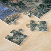 Uitzicht uit Grainval Monet Fine Art Legpuzzel (Zijkant)