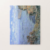 Uitzicht uit Grainval Monet Fine Art Legpuzzel (Verticaal)