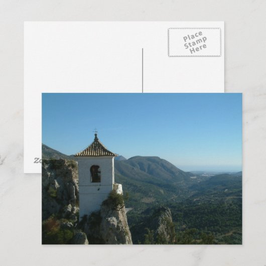 Uitzicht uit Guadalest Briefkaart (Voorkant / Achterkant)