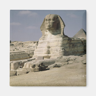 Uitzicht uit het noordoosten van de Sphinx Magneet